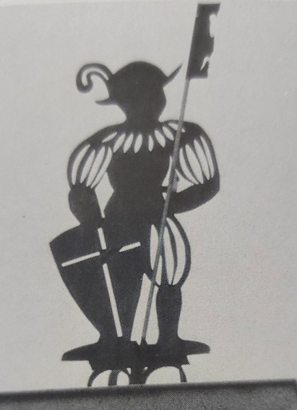 Datei:Wetterfahne auf Peterstraße 41.png