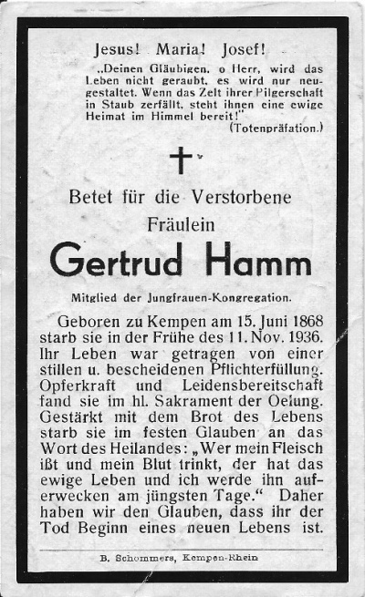 Totenzettel Gertrud Hamm 1936.jpg