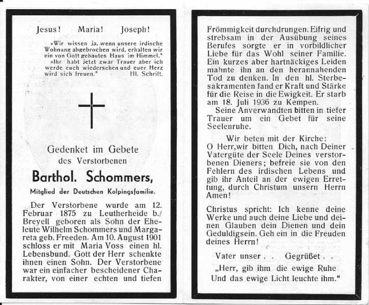 Datei:Totenzettel Schommers Bartholomäus 1936.jpg
