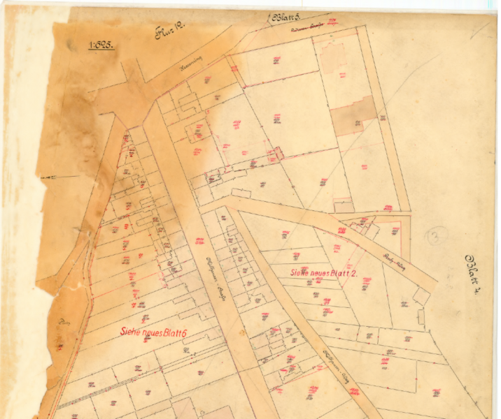 Datei:Peschweg und Mülhauser Str 1911.png
