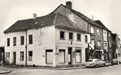 Engerstraße 30 um 1965, kurz vor dem Abbruch des Hauses