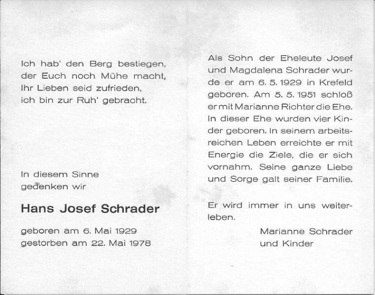 Datei:Totenzettel Hans-Josef Schrader.jpg