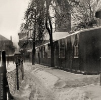 Barackenbauten als Lastenausgleichsamt