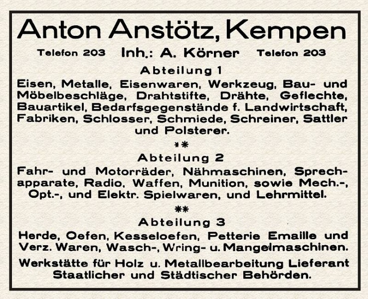 Datei:Anzeige Anstötz-Körner 1930.jpg