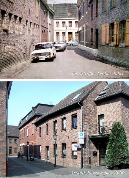 Datei:Josefstraße 1960er Arnold-Janssen-Straße 2006.jpg
